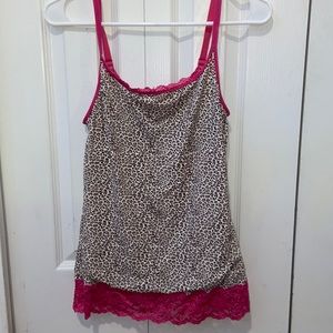Cheetah Print Y2K Tank